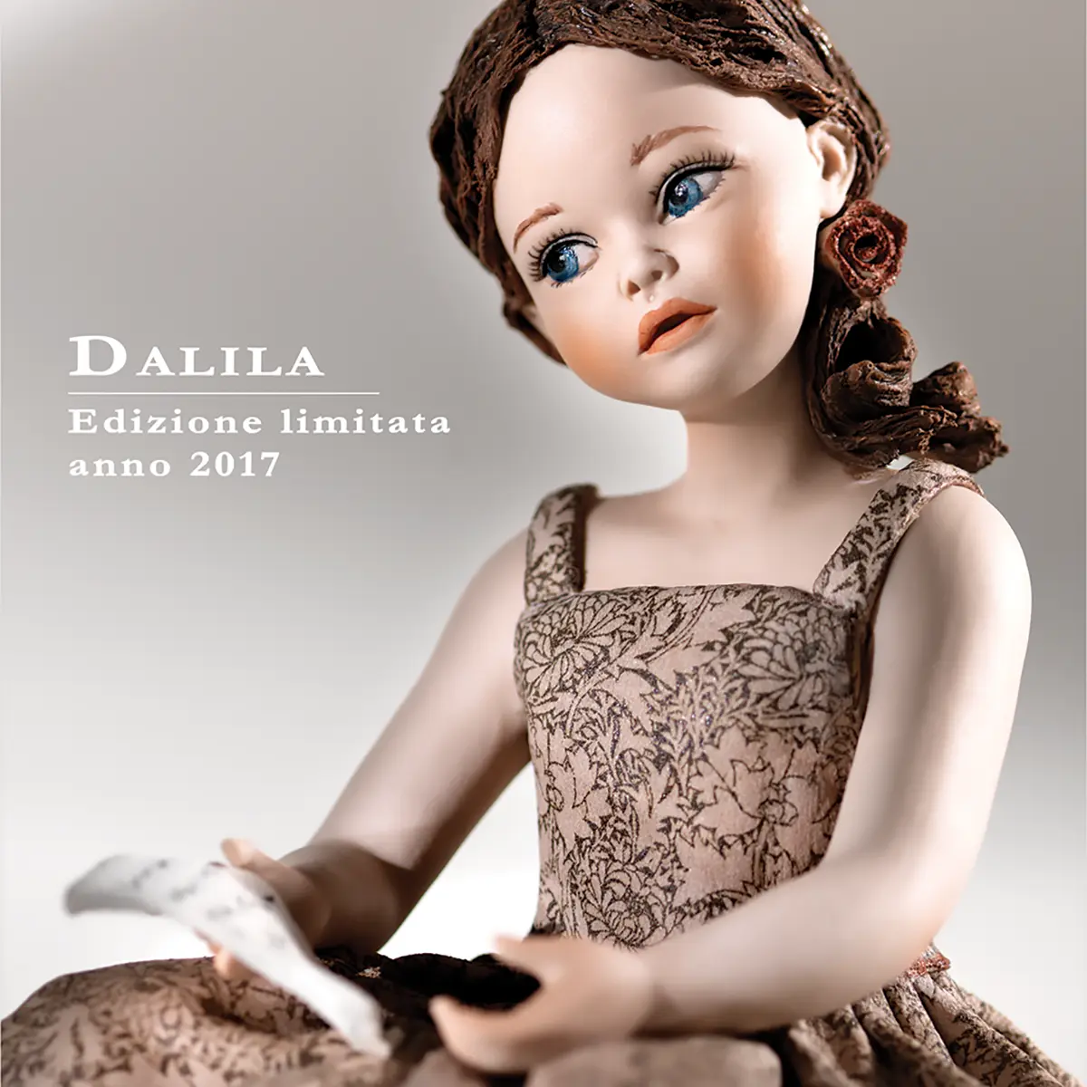 Statua in porcellana Dalila, edizione limitata anno 2017.